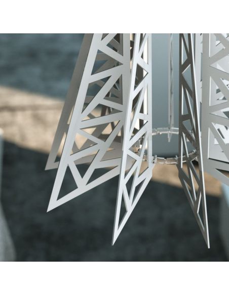 Lampadario moderno in plexiglass vari colori Breanna