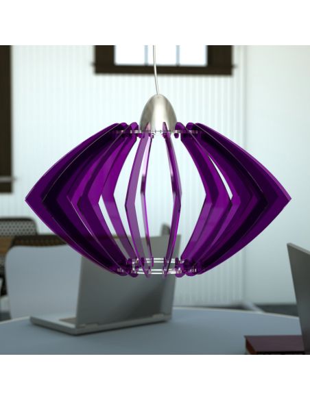 Lampadario moderno a sospensione in plexiglass Lizzy