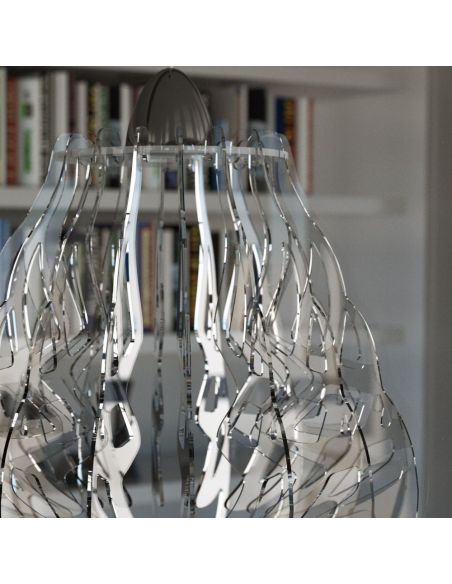Lampadario a sospensione moderno in plexiglass Katrina
