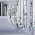 Lampadario a sospensione moderno in plexiglass Lillian