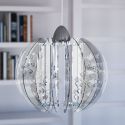 Lampadario a sospensione moderno in plexiglass Lillian