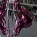 Lampadario a sospensione moderno in plexiglass Madelin