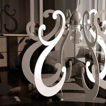 Lampadario a sospensione moderno in plexiglass Molly 2