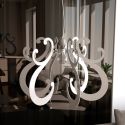 Lampadario a sospensione moderno in plexiglass Molly