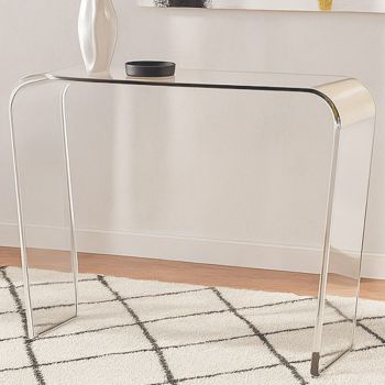 Consolle ingresso in plexiglass trasparente Brooklyn Top| Design moderno 2