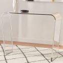 Consolle ingresso in plexiglass trasparente Brooklyn Top| Design moderno