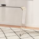 Consolle ingresso in plexiglass trasparente Brooklyn Top| Design moderno