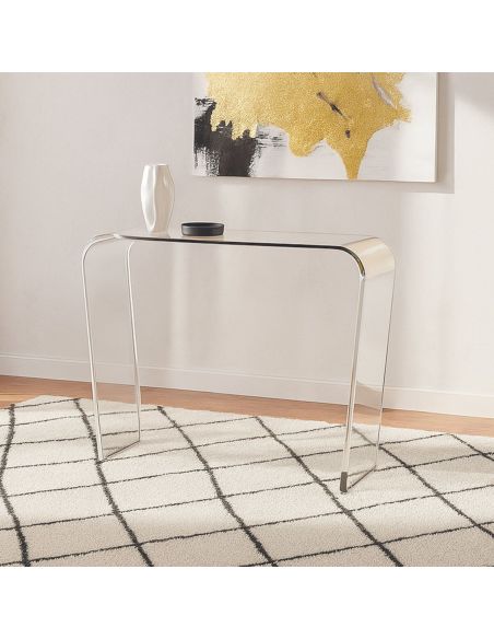 Consolle ingresso in plexiglass trasparente Brooklyn Top| Design moderno