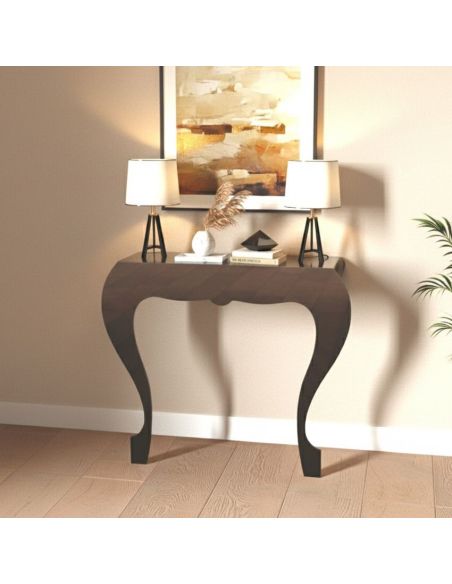 Consolle da ingresso in plexiglass design moderno Violin