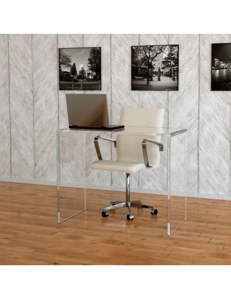 Scrivania design moderno in plexiglass Brooklyn