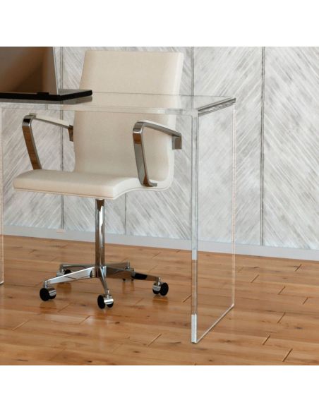 Scrivania design moderno in plexiglass Brooklyn