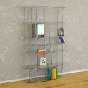 Libreria moderna in plexiglass trasparente Ocean