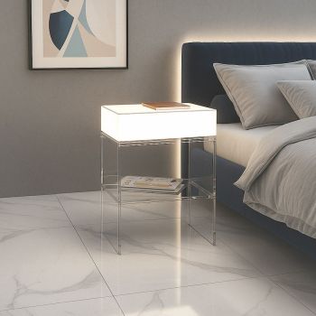 Comodino con luce LED incorporata Anita 2