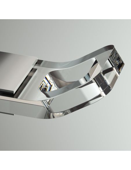 Appendiabiti da parete in plexiglass Casper One