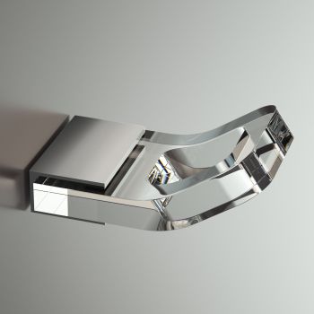 Appendiabiti da parete in plexiglass Casper One