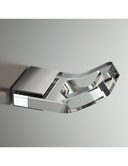 Appendiabiti da parete in plexiglass Casper One