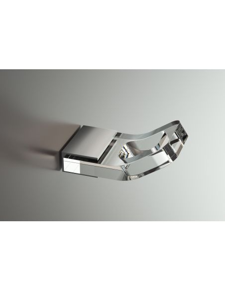 Appendiabiti da parete in plexiglass Casper One