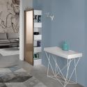 Libreria a colonna design moderno in metallo Vanity