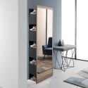 Libreria a colonna design moderno in metallo Vanity