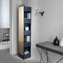 Libreria a colonna design moderno in metallo Vanity