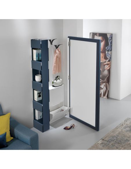 Libreria a colonna design moderno in metallo Vanity