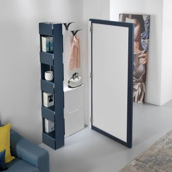 Libreria a colonna design moderno in metallo Vanity