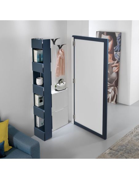 Libreria a colonna design moderno in metallo Vanity