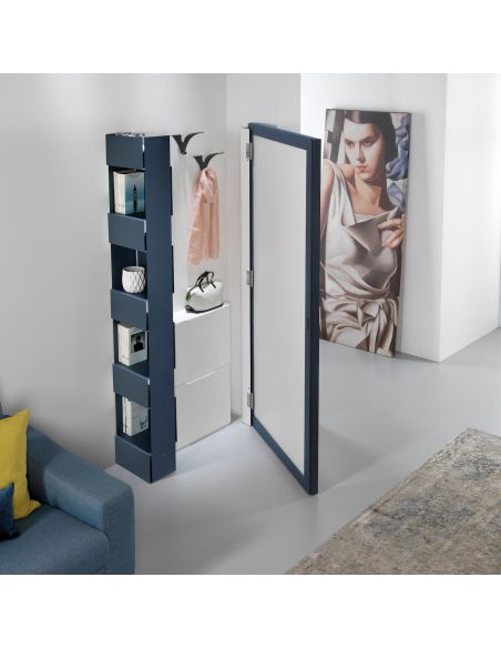 Libreria a colonna design moderno in metallo Vanity