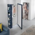 Libreria a colonna design moderno in metallo Vanity