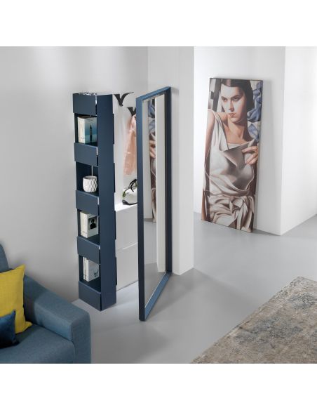 Libreria a colonna design moderno in metallo Vanity