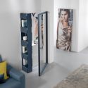 Libreria a colonna design moderno in metallo Vanity