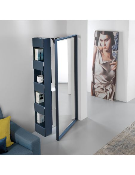 Libreria a colonna design moderno in metallo Vanity