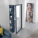Libreria a colonna design moderno in metallo Vanity