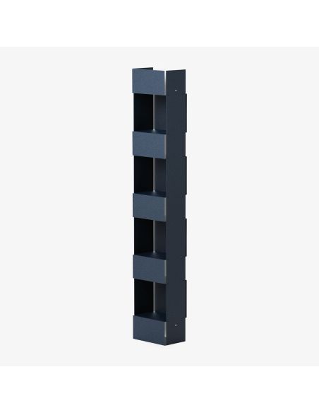 Libreria a colonna design moderno in metallo Vanity