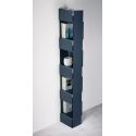Libreria a colonna design moderno in metallo Vanity