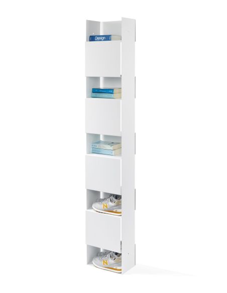 Libreria a colonna design moderno in metallo Vanity