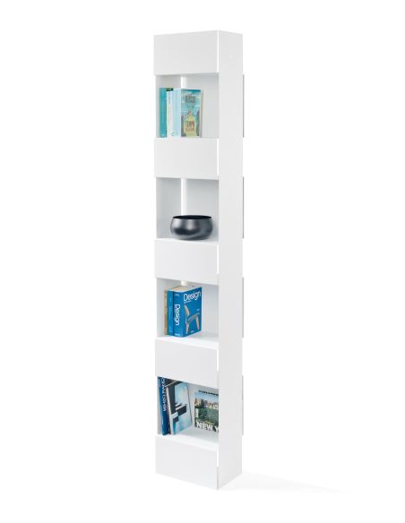 Libreria a colonna design moderno in metallo Vanity