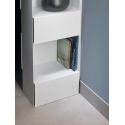 Libreria a colonna design moderno in metallo Vanity