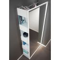 Libreria a colonna design moderno in metallo Vanity