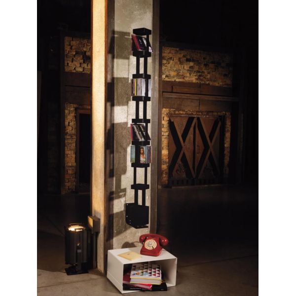 Porta CD a colonna design da parete girevole 72 CD Tower B