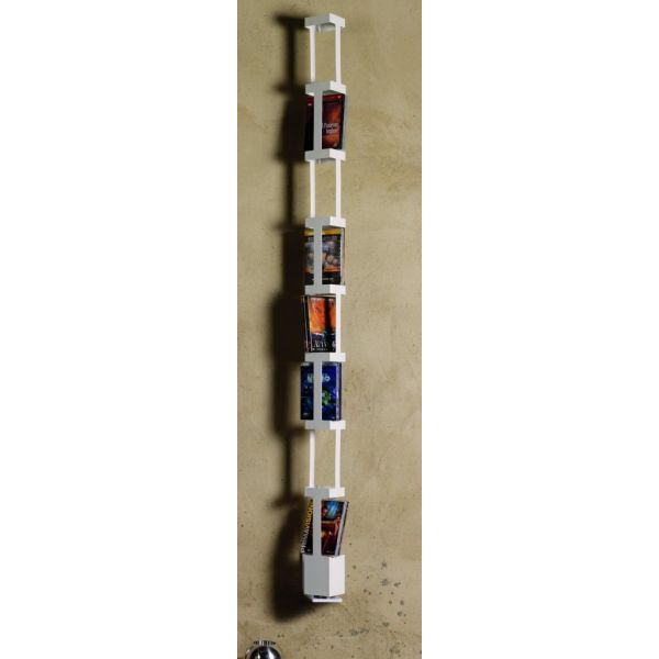 Porta DVD a colonna girevole da parete design moderno per 77 DVD Tower F