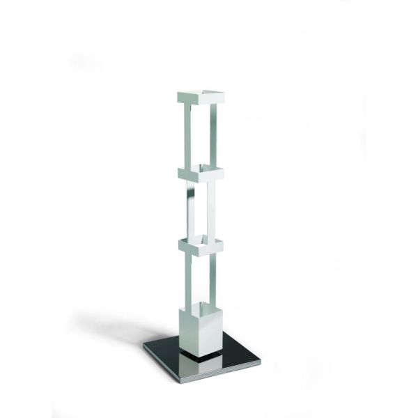 Porta libri riviste a colonna da terra girevole moderno Tower 22G