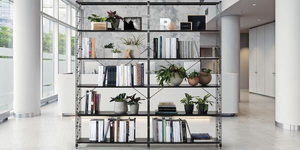 Le nuove librerie da parete o divisorie in legno
