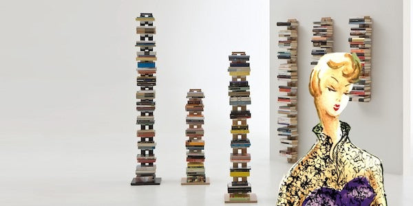 Risparmia spazio con le librerie a colonna design