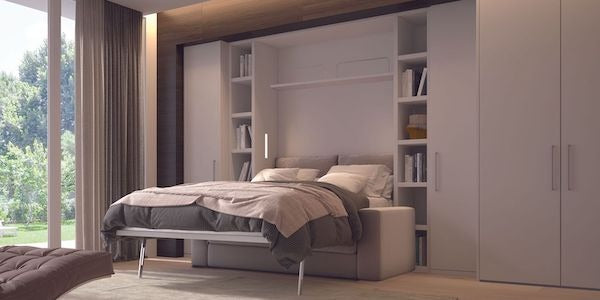 Letti a scomparsa design moderno: ottimizza gli spazi!