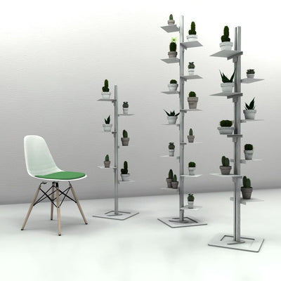 Portavasi da interno | In legno e ferro di design moderno