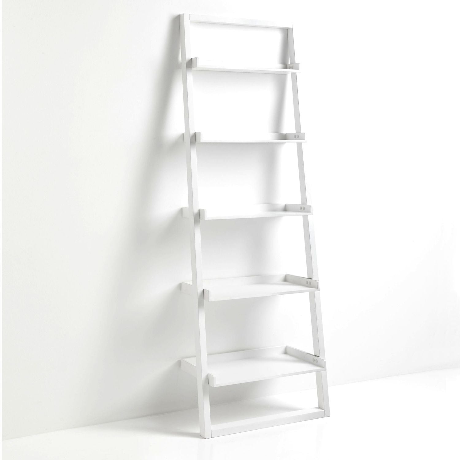 Libreria da parete Di-Do in MDF bianco 65 x 190 cm