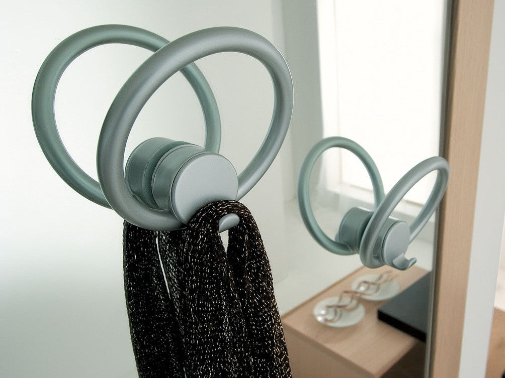 Coppia attaccapanni moderni da parete Julie