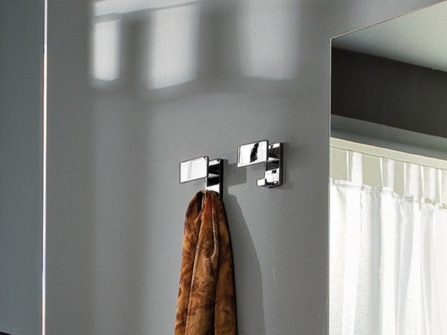Coppia attaccapanni design in metallo Grace