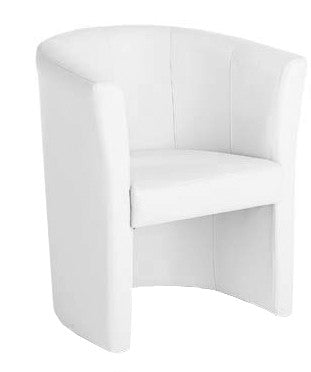 Poltrona sala attesa in ecopelle ignifuga Dil 1